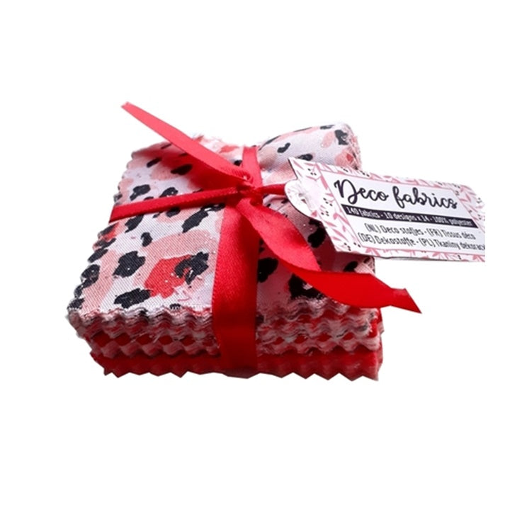 Dekorativne mini tkanine za patchwork 140 kom