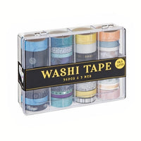 Washi trake - set 36 x 3 m - tamne nijanse