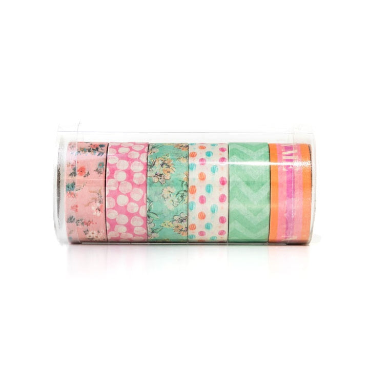Set samolepljivih Washi traka 6 x 2.5 m