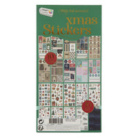 Božićna knjiga nalepnica | zeleni poklopac