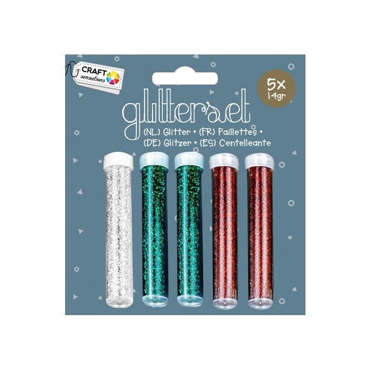 Svetlucavi prašak Craft Sensations 5 x 5 gr