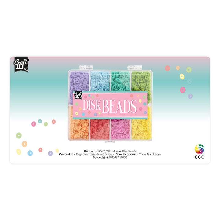 Set ravnih perli 6 mm