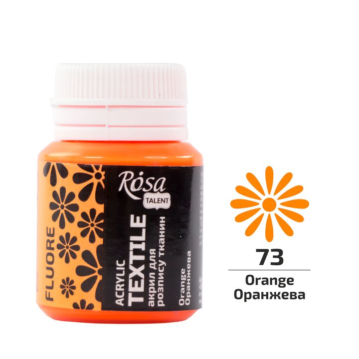 ROSA TALENT Fluorescentna akrilna boja za tekstil 20 ml