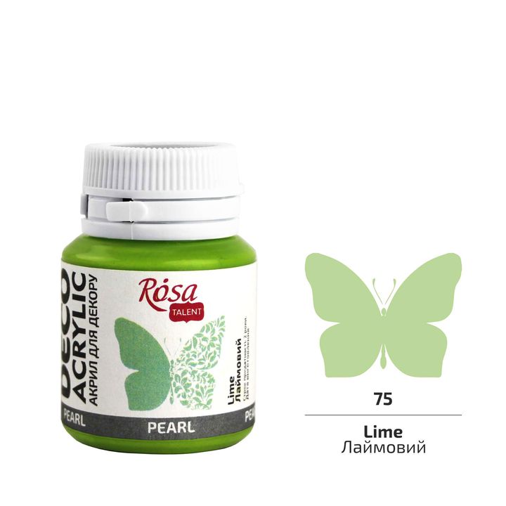 ROSA TALENT Pearl akrilna dekorativna boja 20 ml