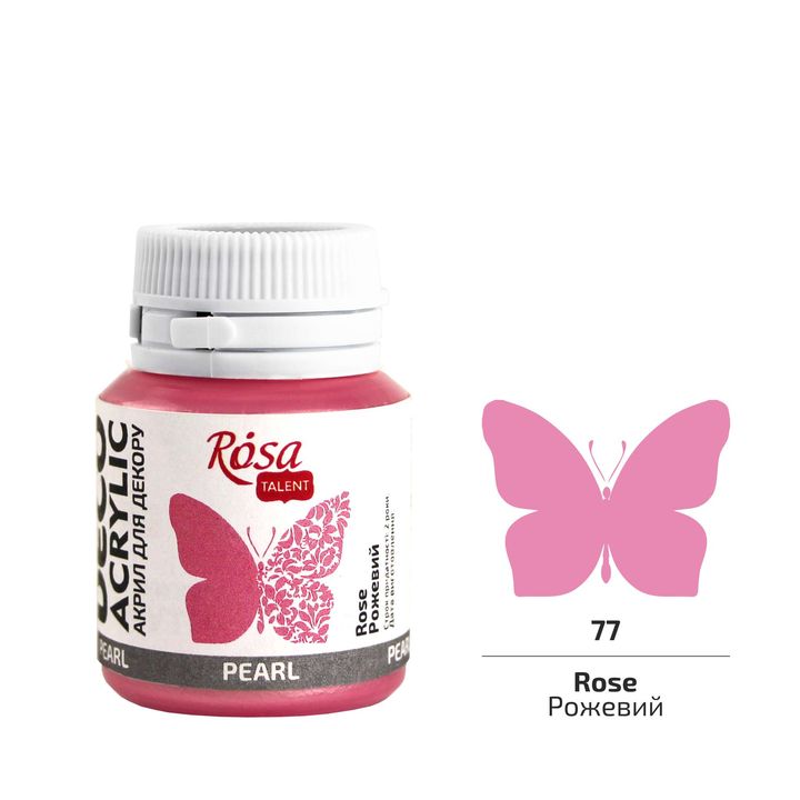 ROSA TALENT Pearl akrilna dekorativna boja 20 ml