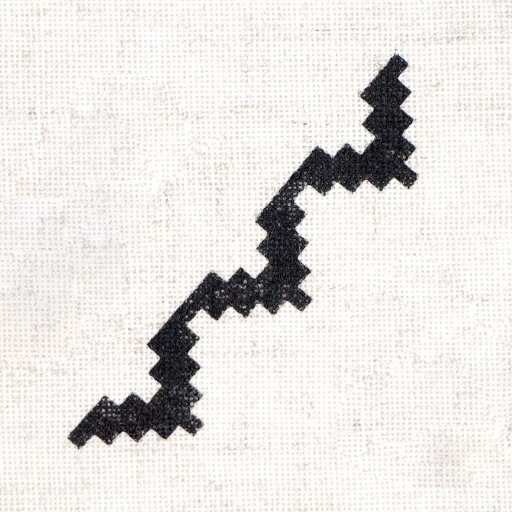 Štambilj ROSA TALENT br. 6 Geometrija 7,5k1,5 cm