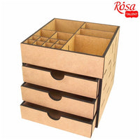 MDF organizator sa 3 fioke ROSA TALENT