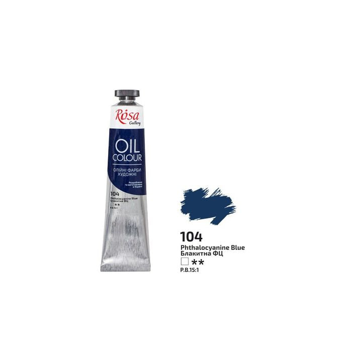 Uljane boje Roza Galerija 45 ml – 104 ftalocijanin plava