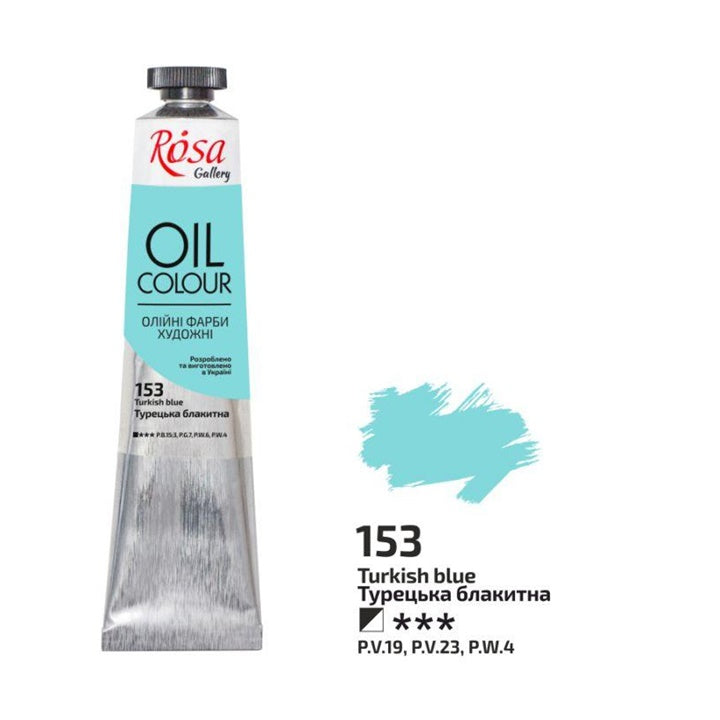 Uljane boje Roza Galerija 45 ml – 153 Turska plava