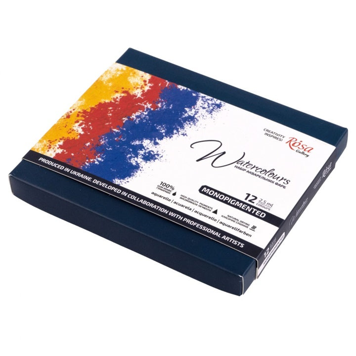 ROSA Galleri monopigmentirane akvarelne boje 12k2,5 ml