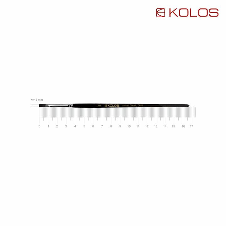 Kolos Classic 3016 ravna četka za vevericu