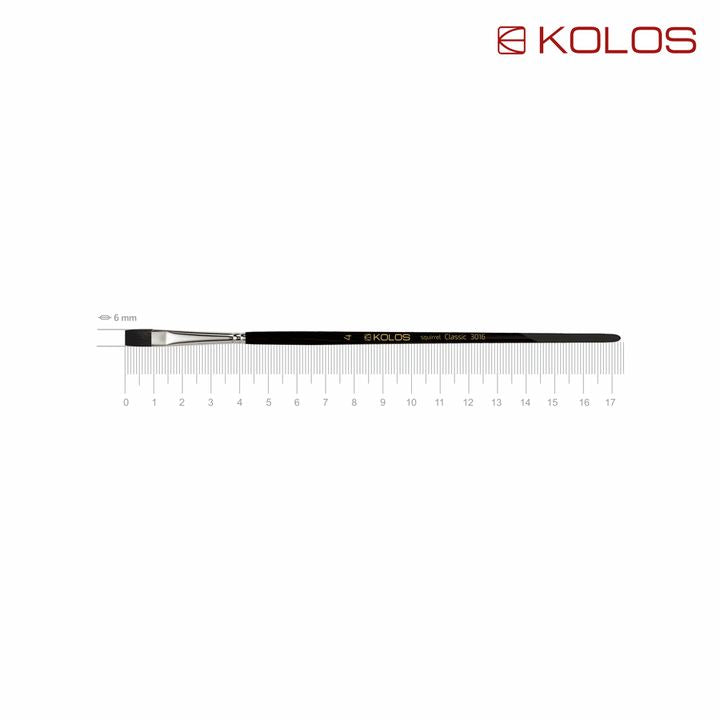 Kolos Classic 3016 ravna četka za vevericu