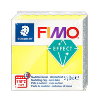 FIMO Effect polimerna glina 57g – Neon žuta