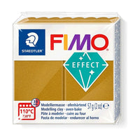 FIMO Effect polimerna glina 57g – Zlatni metalik