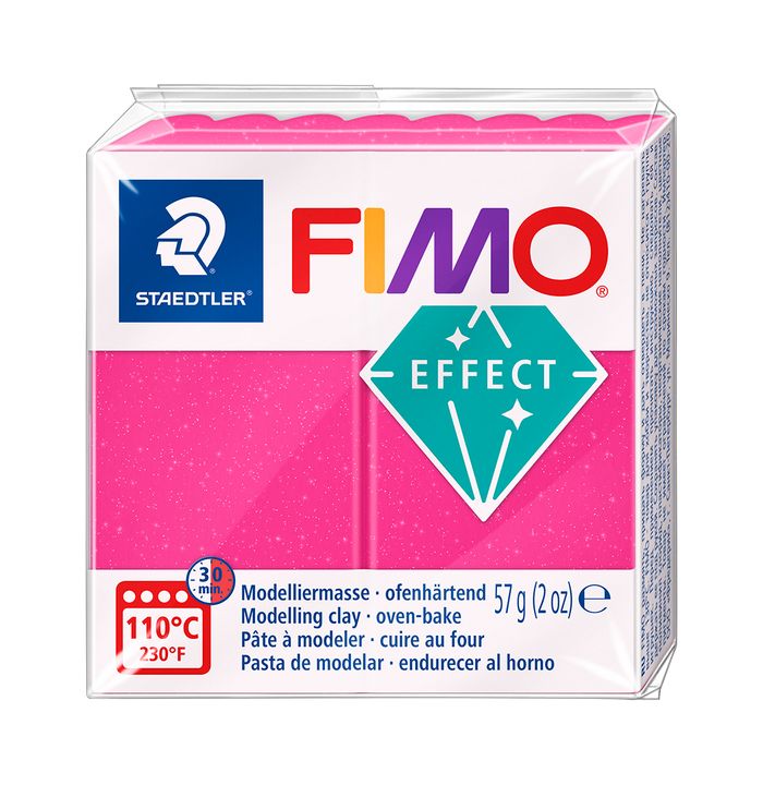 FIMO Effect polimerna glina 57g – Rubi Kuartz