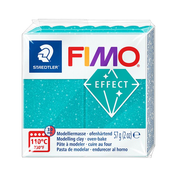FIMO Effect polimerna glina 57g – Tirkizna galaksija