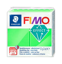 FIMO Effect polimerna glina 57g – neon zelena