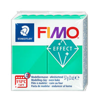 FIMO Effect polimerna glina 57g – Transparent green
