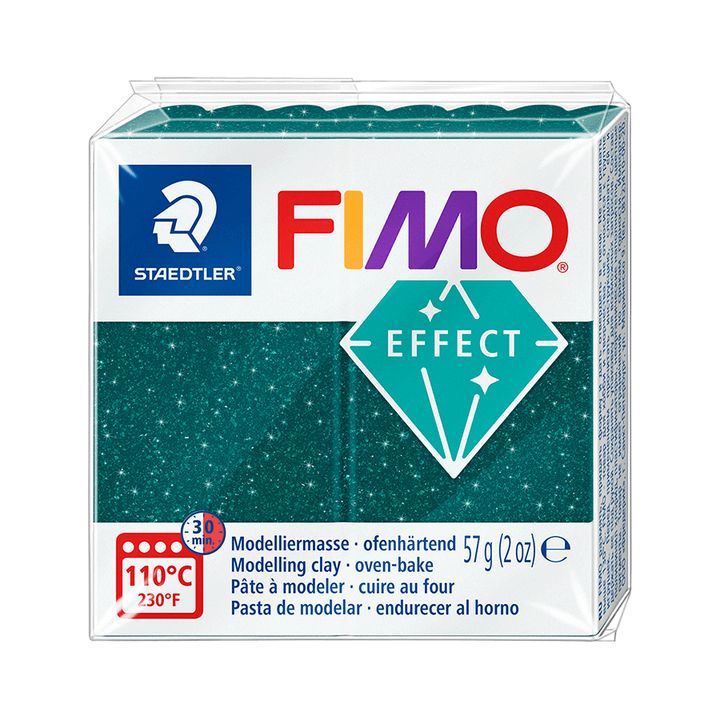FIMO Effect polimerna glina 57g – Zelena galaksija