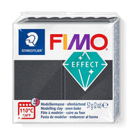 FIMO Effect polimerna glina 57g – Siva metalik