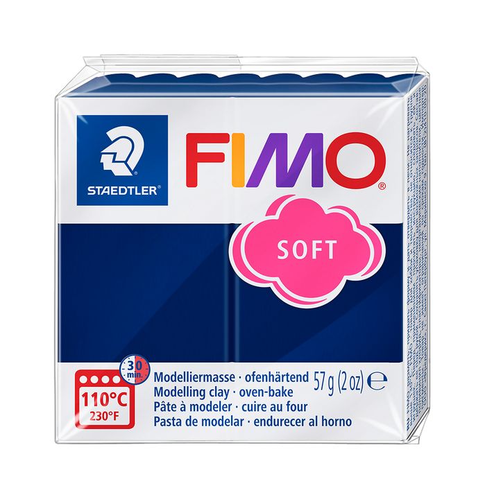 FIMO meka polimerna glina 57g – Vindzor plavo