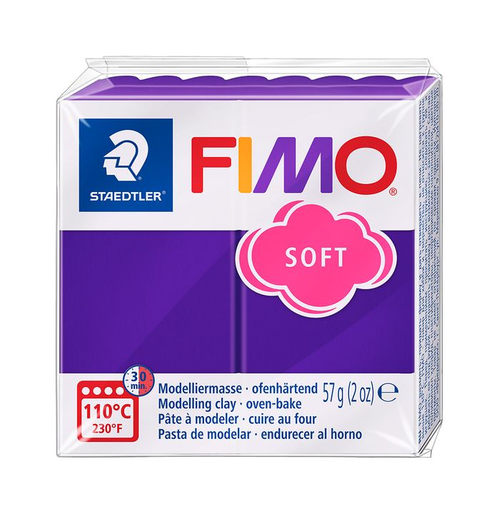 FIMO meka polimerna glina 57g – Slivkova