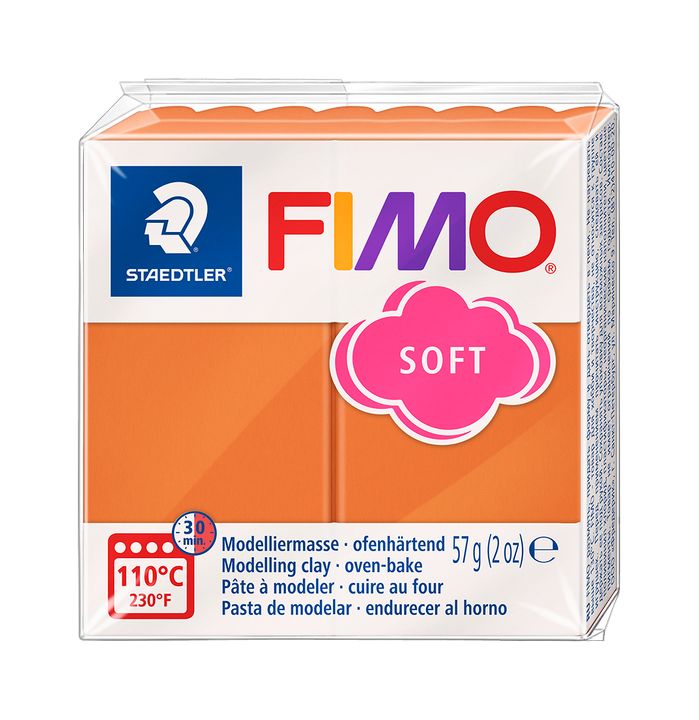 FIMO meka polimerna glina 57g – Konjak