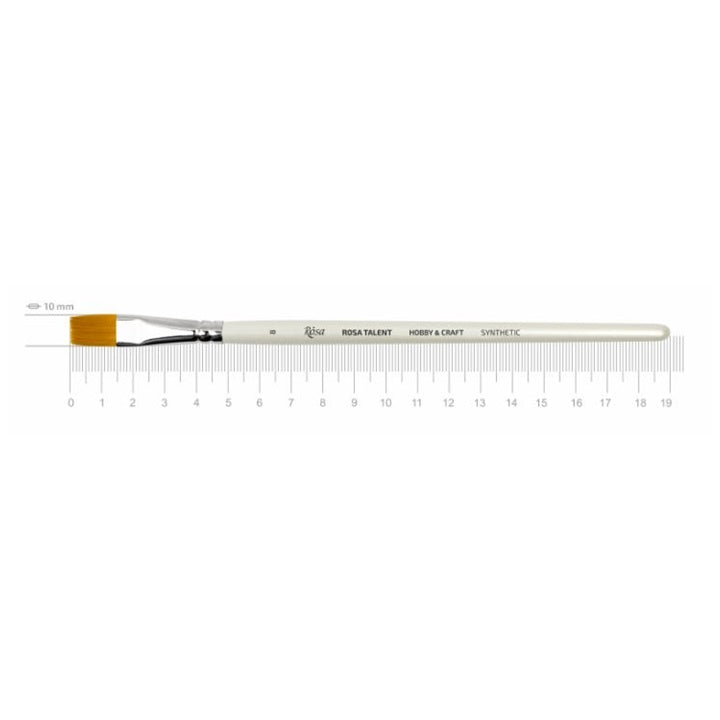 Rosa Hobbi &amp; Craft Flat Paintbrush