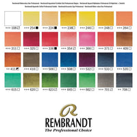 Profesionalna drvena futrola za akvarelne boje Rembrandt 28 Pans and Accessories