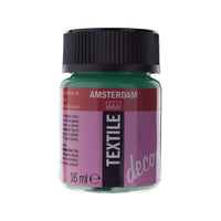 Boja za tekstil Amsterdam Textile Deco 16ml – Tirkizna neprozirna - 685