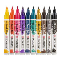 Akvarel olovke Ecoline Brush Pen Dark | Set od 10 komada