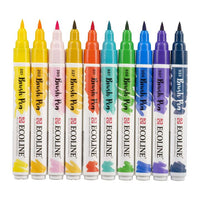 Akvarel olovke Ecoline Brush Pen Illustrator | Set od 10 komada