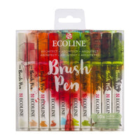 Akvarel olovke Ecoline Brush Pen Architect | Set od 10 komada