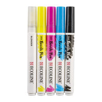 Akvarel olovke Ecoline Brush Pen Primary | Set od 5 komada