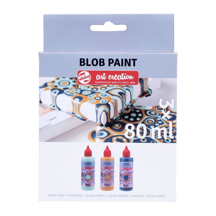 Kreativni set Art Creation Blob Paint mint 3 k 80 ml