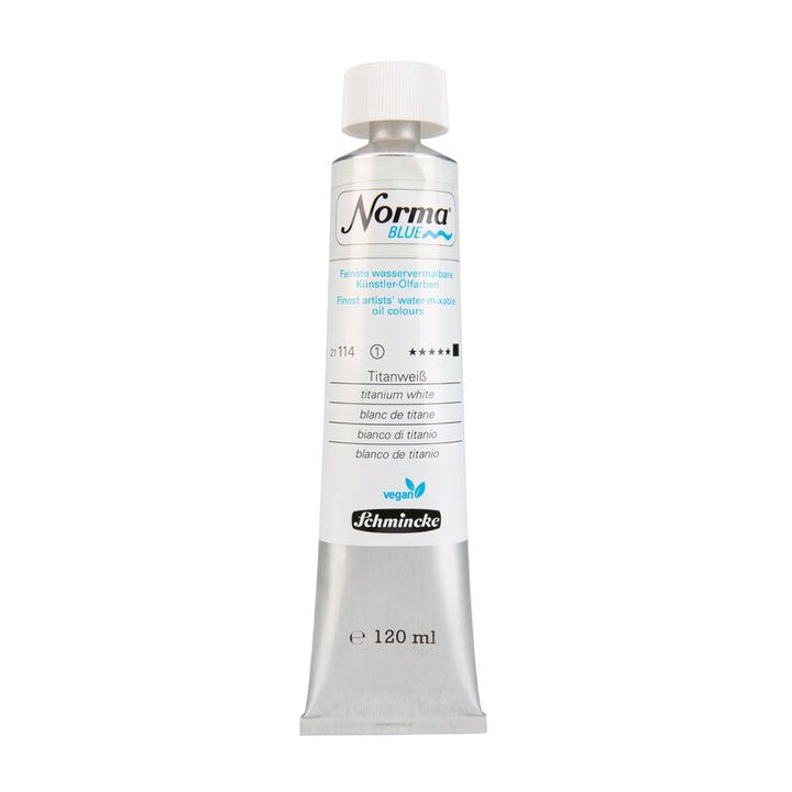 Schmincke Norma plave uljane boje 120 ml – 114 titanijum bela