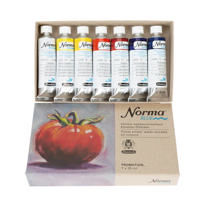 Schmincke Norma plava uljana boja set