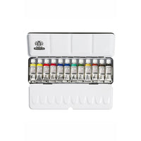 Set akvarel boja u tubama Schmincke HORADAM u metalnoj kutiji | 12 x 5 ml
