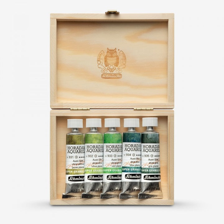 Set akvarel boja u tubama Schmincke Super Granulation 5x15ml | Set shire