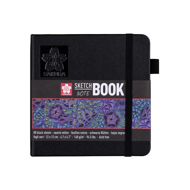 Blok za skice sa crnim papirima SAKURA