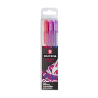 Gel olovke Sakura Gelly Roll METALLIC - 3 komada