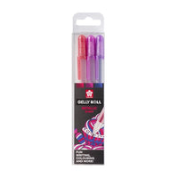Gel olovke Sakura Gelly Roll METALLIC - 3 komada