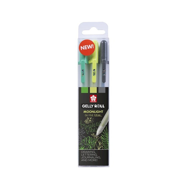 Gel olovke Sakura Gelly Roll MOONLIGHT - 3 komada