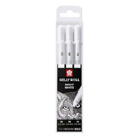Gel olovke Sakura Gelly Roll bright white - 3 komada