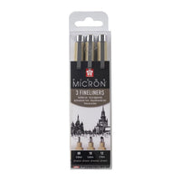 Set tehničkih olovaka SAKURA PIGMA MICRON set BROAD 3 kom.