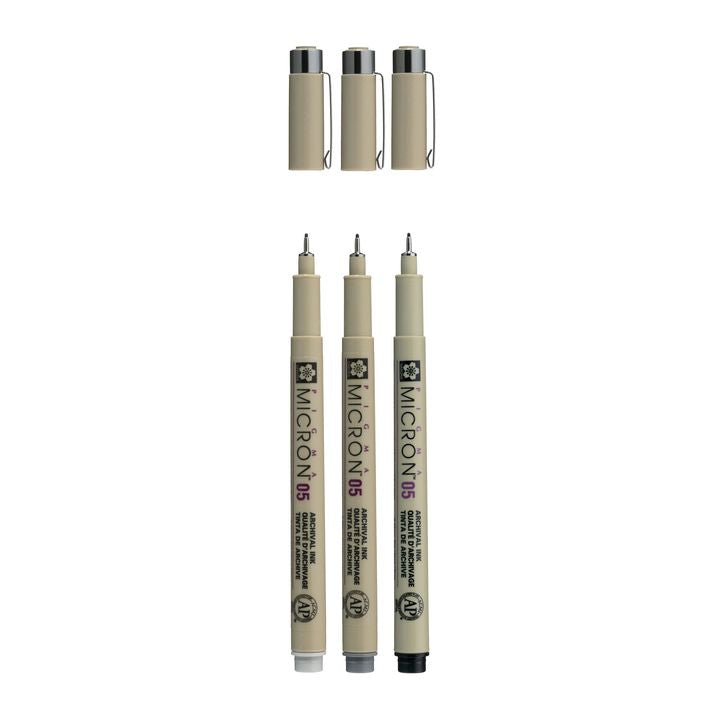 Komplet tehničkih olovaka Sakura Pigma Micron 3 fineliners