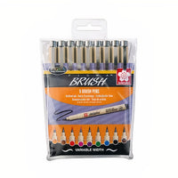 Set umetničkih flomastera SAKURA Pigma Brush - 9 delni