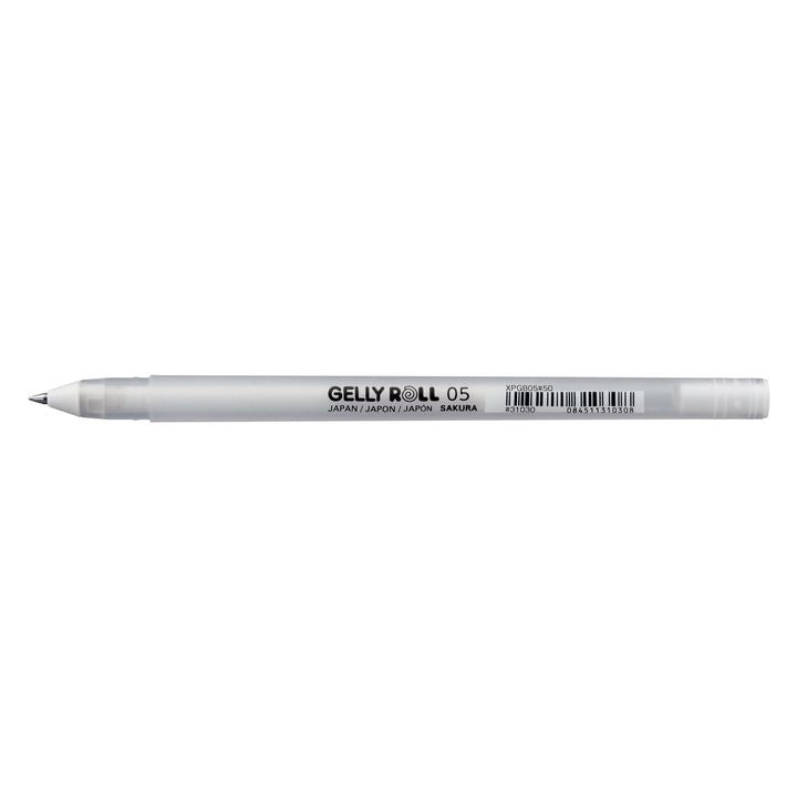 Gel olovke Sakura Gelly Roll bele nijanse