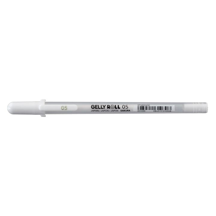 Gel olovke Sakura Gelly Roll bele nijanse