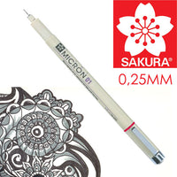 Flomaster za tehničko crtanje SAKURA Pigma Micron BLACK